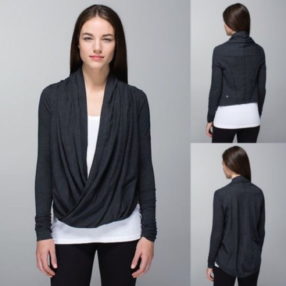 EUC Lululemon Iconic Wrap - Charcoal